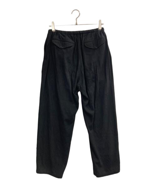 COMOLI（コモリ）COMOLI (コモリ) 22SS シルクネップ ドローストリングパンツ ブラック サイズ:1の古着・服飾アイテム