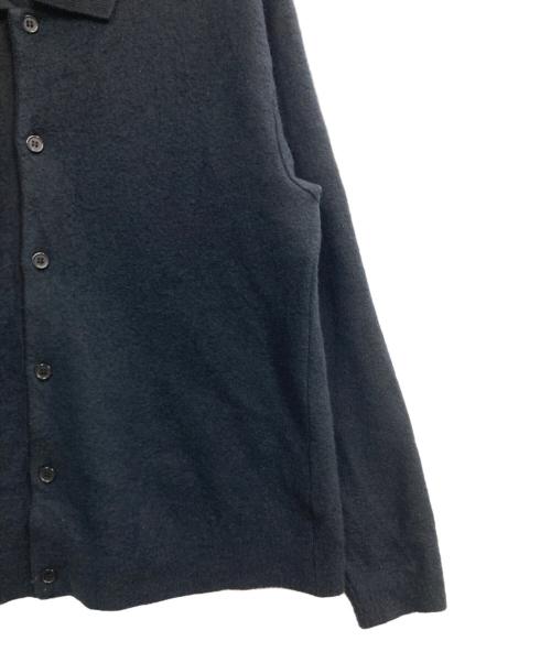 ULTERIOR（アルテリア）ULTERIOR (アルテリア) 25AW SUPER MILLED FINE WOOL SH-CARDIGAN ブラック サイズ:Mの古着・服飾アイテム