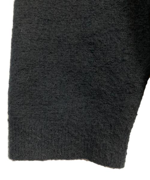 ULTERIOR（アルテリア）ULTERIOR (アルテリア) 25AW SUPER MILLED FINE WOOL SH-CARDIGAN ブラック サイズ:Mの古着・服飾アイテム
