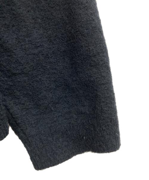 ULTERIOR（アルテリア）ULTERIOR (アルテリア) 25AW SUPER MILLED FINE WOOL SH-CARDIGAN ブラック サイズ:Mの古着・服飾アイテム