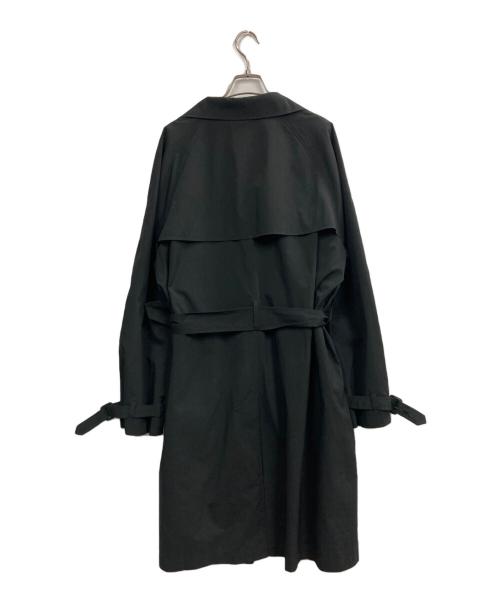 ES:S（エス）ES:S (エス) トレンチコート ブラック サイズ:２の古着・服飾アイテム