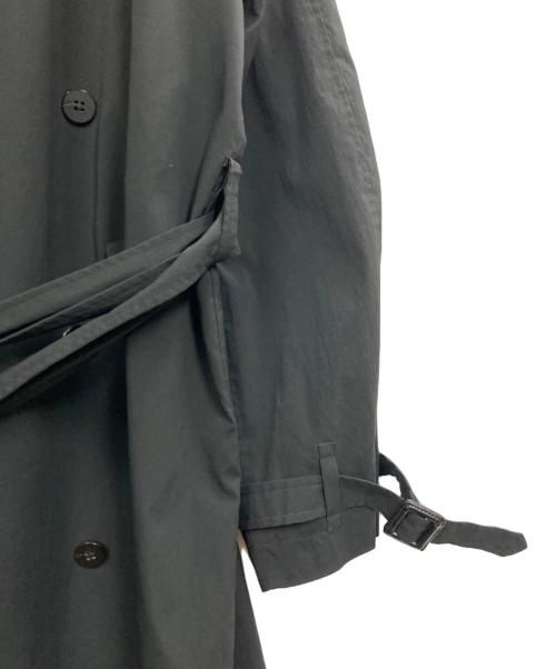 ES:S（エス）ES:S (エス) トレンチコート ブラック サイズ:２の古着・服飾アイテム