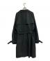 ES:S (エス) トレンチコート ブラック サイズ:２：25000円