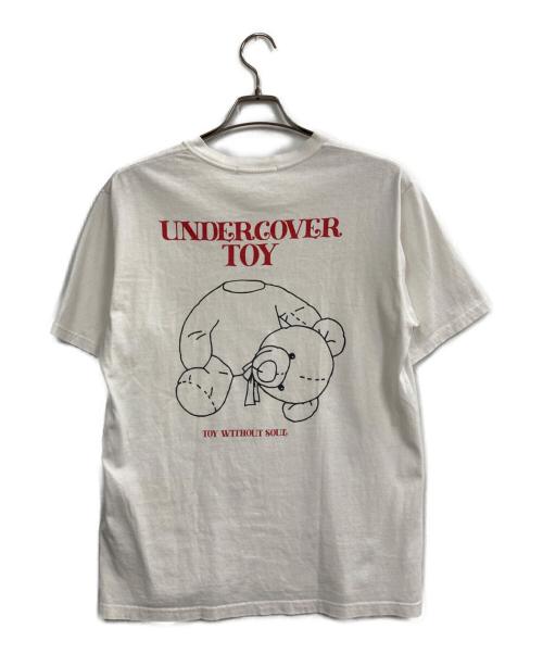 UNDERCOVER（アンダーカバー）UNDERCOVER (アンダーカバー) ベアプリントTシャツ ホワイト サイズ:2の古着・服飾アイテム