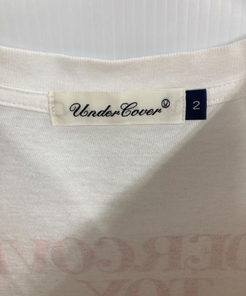 UNDERCOVER（アンダーカバー）UNDERCOVER (アンダーカバー) ベアプリントTシャツ ホワイト サイズ:2の古着・服飾アイテム