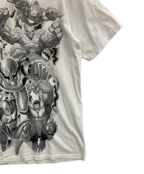 MARVEL（マーベル）MARVEL (マーベル) プリントTシャツ ホワイト サイズ:Mの古着・服飾アイテム
