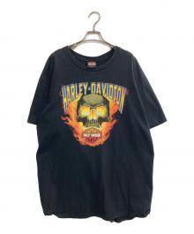 HARLEY-DAVIDSON（ハーレーダビッドソン）の古着「両面プリントTシャツ」｜ブラック