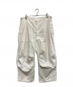 US ARMYユーエスアーミー）の古着「Snow Camo Over Pants」｜ホワイト