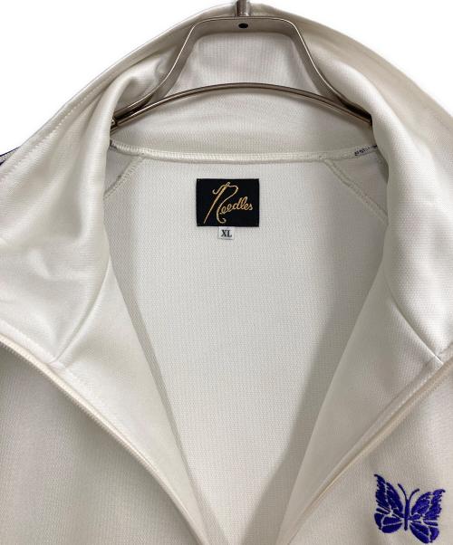 Needles（ニードルズ）Needles (ニードルズ) Track Jacket Poly Smooth アイボリー サイズ:XLの古着・服飾アイテム
