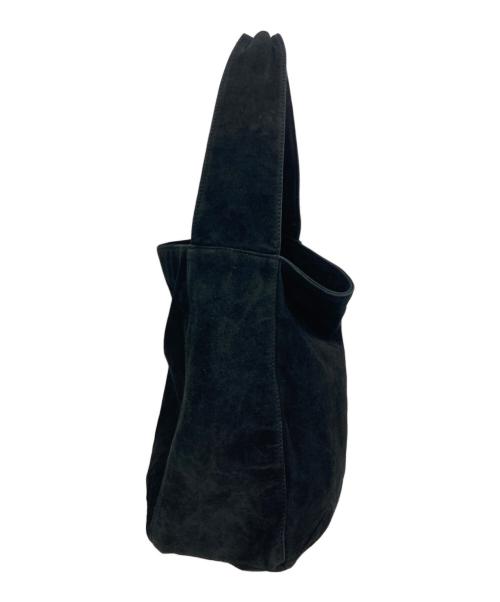 yohji yamamoto+noir（ヨウジヤマモトプリュスノアール）yohji yamamoto+Noir (ヨウジヤマモトプリュスノアール) ハンドバッグ ブラックの古着・服飾アイテム