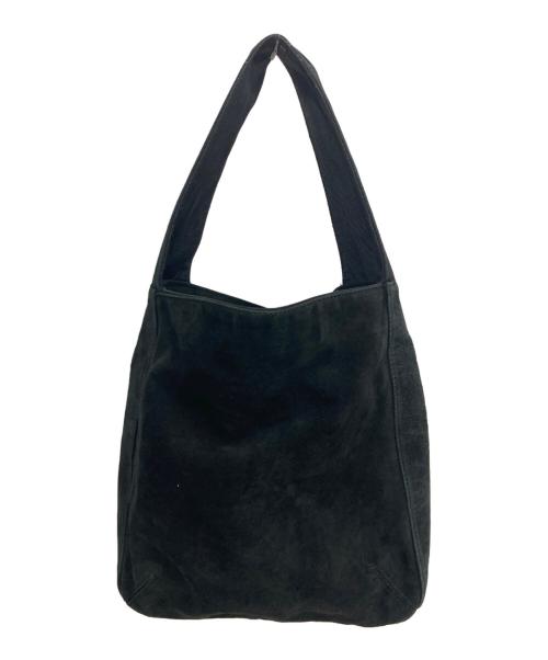 yohji yamamoto+noir（ヨウジヤマモトプリュスノアール）yohji yamamoto+Noir (ヨウジヤマモトプリュスノアール) ハンドバッグ ブラックの古着・服飾アイテム