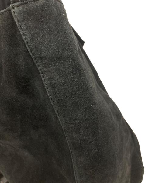 yohji yamamoto+noir（ヨウジヤマモトプリュスノアール）yohji yamamoto+Noir (ヨウジヤマモトプリュスノアール) ハンドバッグ ブラックの古着・服飾アイテム