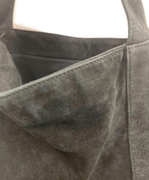 yohji yamamoto+noir（ヨウジヤマモトプリュスノアール）yohji yamamoto+Noir (ヨウジヤマモトプリュスノアール) ハンドバッグ ブラックの古着・服飾アイテム