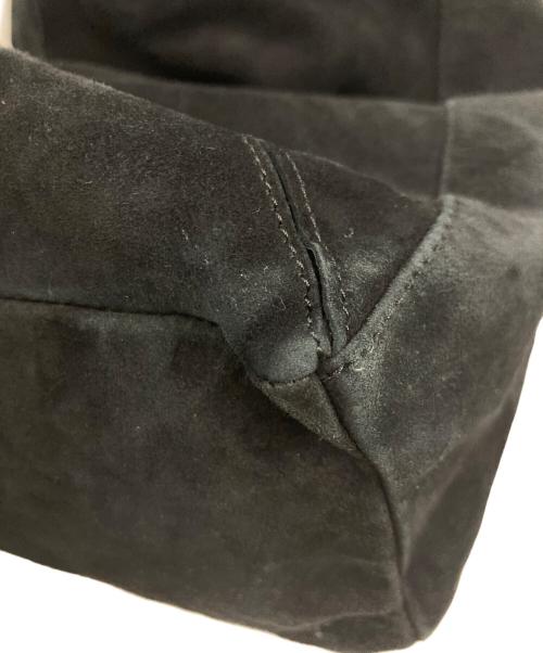 yohji yamamoto+noir（ヨウジヤマモトプリュスノアール）yohji yamamoto+Noir (ヨウジヤマモトプリュスノアール) ハンドバッグ ブラックの古着・服飾アイテム