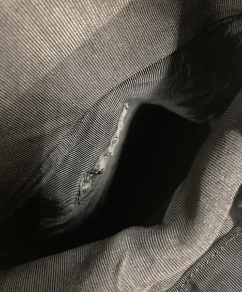 yohji yamamoto+noir（ヨウジヤマモトプリュスノアール）yohji yamamoto+Noir (ヨウジヤマモトプリュスノアール) ハンドバッグ ブラックの古着・服飾アイテム