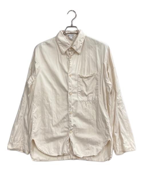 STONE ISLAND（ストーンアイランド）STONE ISLAND (ストーンアイランド) 袖切替シャツ アイボリー サイズ:Mの古着・服飾アイテム