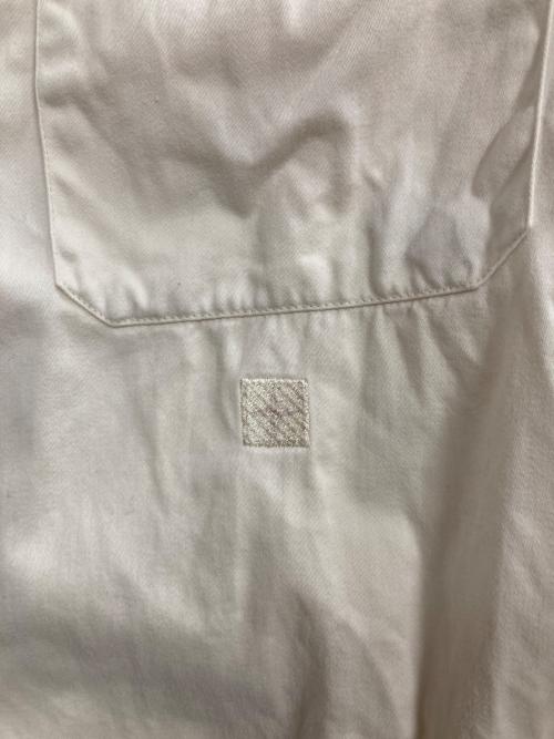 STONE ISLAND（ストーンアイランド）STONE ISLAND (ストーンアイランド) 袖切替シャツ アイボリー サイズ:Mの古着・服飾アイテム