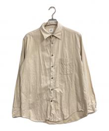 C.P COMPANY（シーピーカンパニー）の古着「フルコットンシャツ」｜ベージュ
