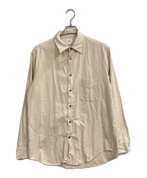 C.P COMPANY（シーピーカンパニー）C.P COMPANY (シーピーカンパニー) フルコットンシャツ ベージュ サイズ:3の古着・服飾アイテム