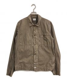 C.P COMPANY（シーピーカンパニー）の古着「Garment dyed Nylon Shirt」｜ベージュ