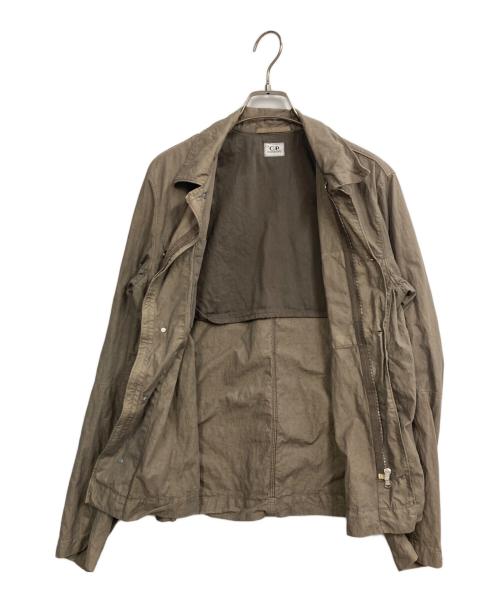 C.P COMPANY（シーピーカンパニー）C.P COMPANY (シーピーカンパニー) Garment dyed Nylon Shirt ベージュ サイズ:Mの古着・服飾アイテム