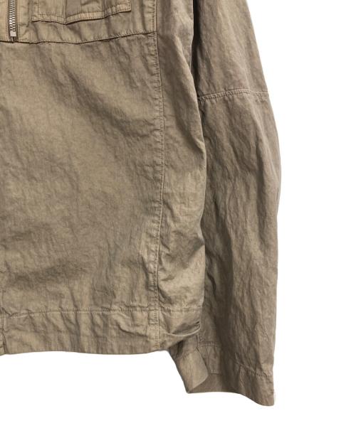 C.P COMPANY（シーピーカンパニー）C.P COMPANY (シーピーカンパニー) Garment dyed Nylon Shirt ベージュ サイズ:Mの古着・服飾アイテム
