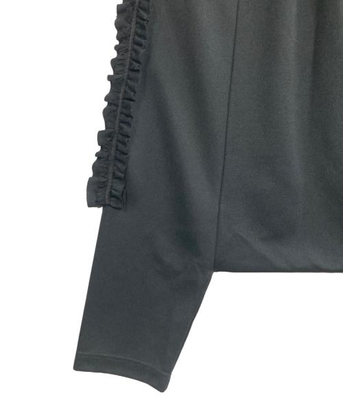 COMME des GARCONS COMME des GARCONS（コムデギャルソン コムデギャルソン）COMME des GARCONS COMME des GARCONS (コムデギャルソン コムデギャルソン) ポリエステルジャージーサルエルパンツ ブラック サイズ:XSの古着・服飾アイテム