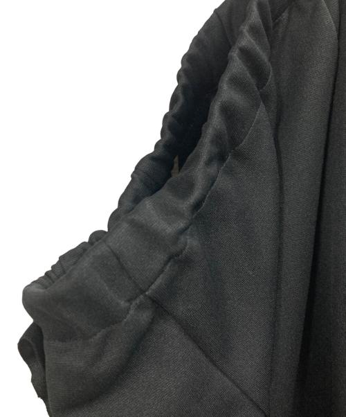 COMME des GARCONS COMME des GARCONS（コムデギャルソン コムデギャルソン）COMME des GARCONS COMME des GARCONS (コムデギャルソン コムデギャルソン) ポリエステルジャージーサルエルパンツ ブラック サイズ:XSの古着・服飾アイテム