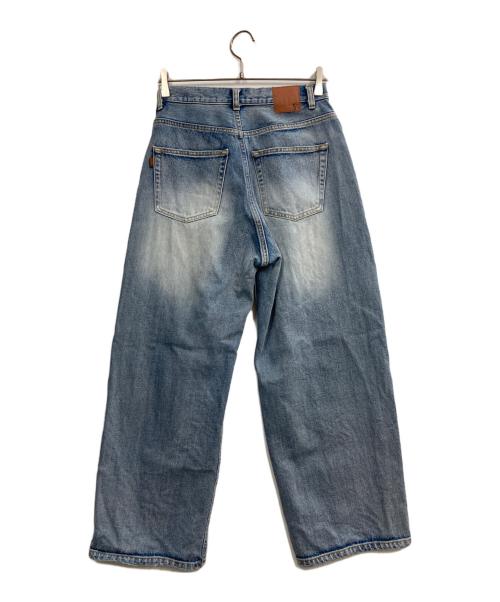 Spick and Span（スピック＆スパン）Spick and Span (スピック＆スパン) TUCKBARREL DENIM スカイブルー サイズ:27の古着・服飾アイテム