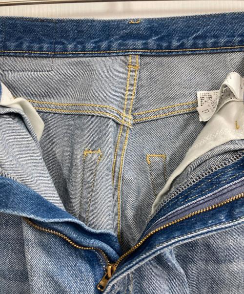 Spick and Span（スピック＆スパン）Spick and Span (スピック＆スパン) TUCKBARREL DENIM スカイブルー サイズ:27の古着・服飾アイテム