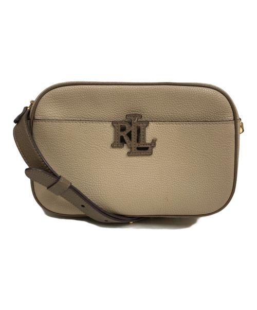 LAUREN RALPH LAUREN（ローレンラルフローレン）LAUREN RALPH LAUREN (ローレンラルフローレン) ショルダーバッグ ベージュの古着・服飾アイテム