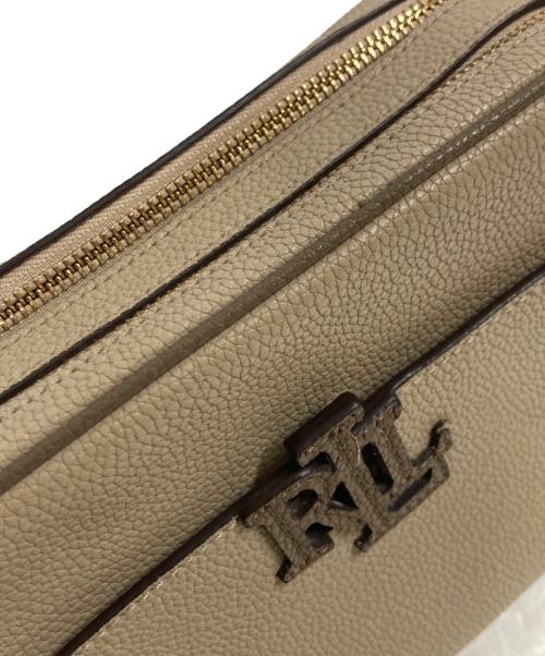 LAUREN RALPH LAUREN（ローレンラルフローレン）LAUREN RALPH LAUREN (ローレンラルフローレン) ショルダーバッグ ベージュの古着・服飾アイテム