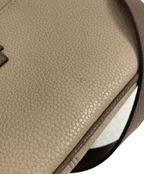 LAUREN RALPH LAUREN（ローレンラルフローレン）LAUREN RALPH LAUREN (ローレンラルフローレン) ショルダーバッグ ベージュの古着・服飾アイテム