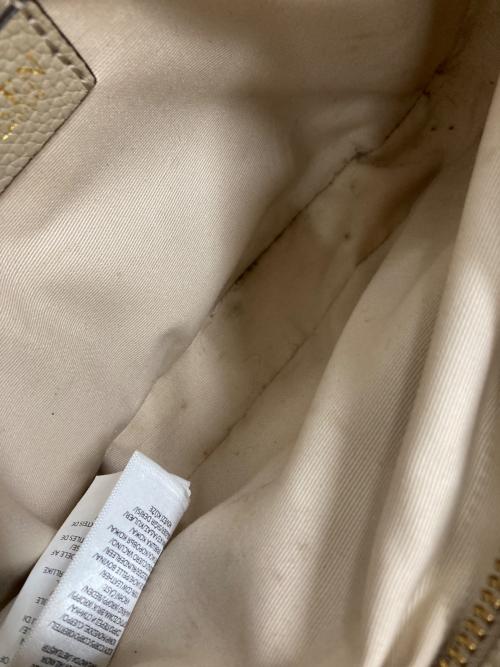 LAUREN RALPH LAUREN（ローレンラルフローレン）LAUREN RALPH LAUREN (ローレンラルフローレン) ショルダーバッグ ベージュの古着・服飾アイテム