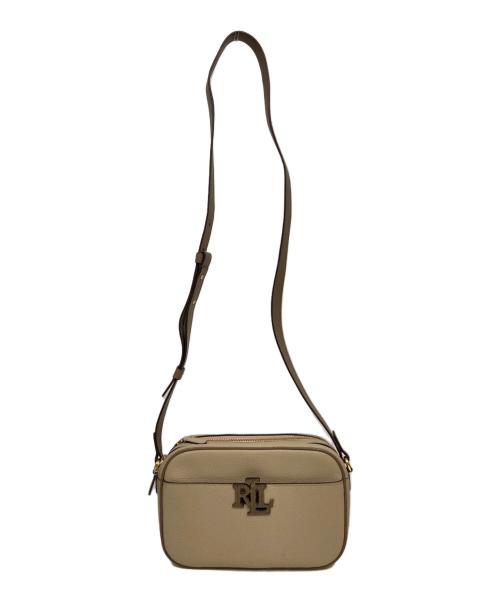 LAUREN RALPH LAUREN（ローレンラルフローレン）LAUREN RALPH LAUREN (ローレンラルフローレン) ショルダーバッグ ベージュの古着・服飾アイテム