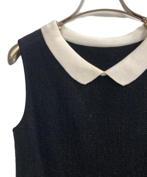 FOXEY（フォクシー）FOXEY (フォクシー) SWALLOW ニットワンピース ブラック サイズ:38の古着・服飾アイテム