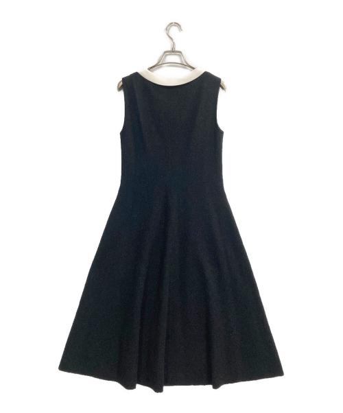 FOXEY（フォクシー）FOXEY (フォクシー) SWALLOW ニットワンピース ブラック サイズ:38の古着・服飾アイテム