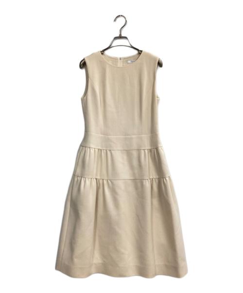 FOXEY（フォクシー）FOXEY (フォクシー) ティアードワンピース アイボリー サイズ:38の古着・服飾アイテム