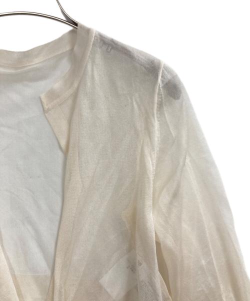 FOXEY（フォクシー）FOXEY (フォクシー) シルクカーディガン アイボリー サイズ:38の古着・服飾アイテム