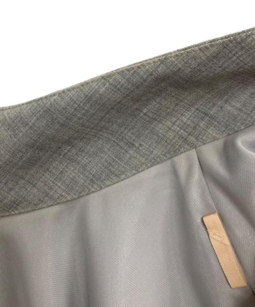 Rene（ルネ）Rene (ルネ) ハイネックウォッシャブルワンピース グレー サイズ:34の古着・服飾アイテム