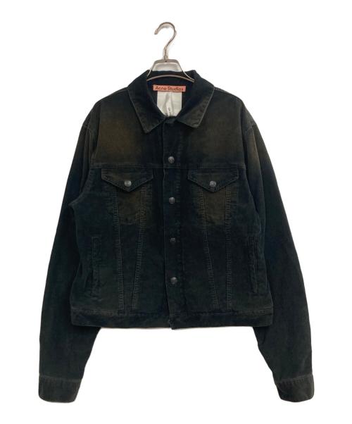 Acne studios（アクネ ストゥディオズ）ACNE STUDIOS (アクネ ストゥディオズ) コーデュロイジャケット ブラック サイズ:Mの古着・服飾アイテム