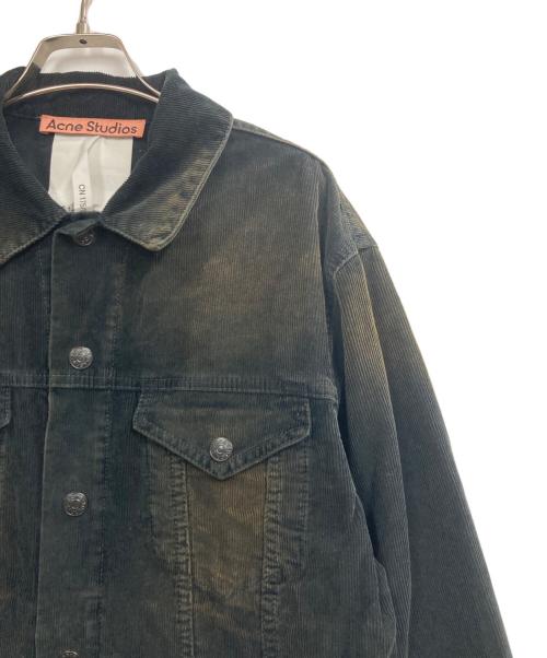 Acne studios（アクネ ストゥディオズ）ACNE STUDIOS (アクネ ストゥディオズ) コーデュロイジャケット ブラック サイズ:Mの古着・服飾アイテム