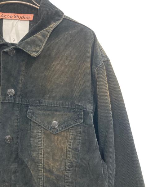 Acne studios（アクネ ストゥディオズ）ACNE STUDIOS (アクネ ストゥディオズ) コーデュロイジャケット ブラック サイズ:Mの古着・服飾アイテム