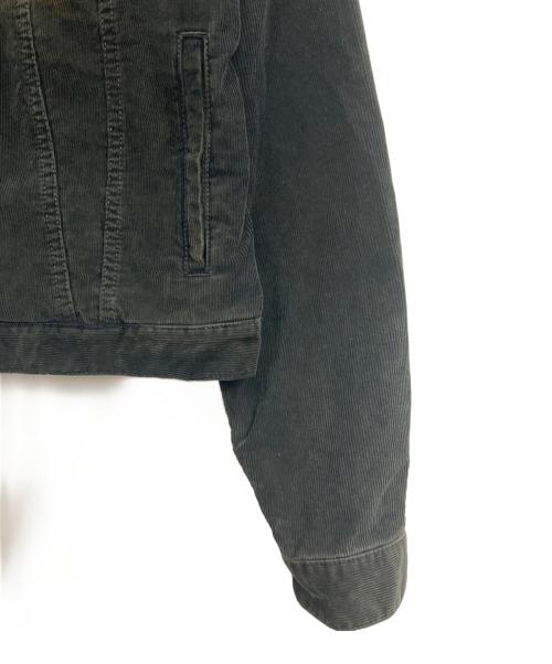 Acne studios（アクネ ストゥディオズ）ACNE STUDIOS (アクネ ストゥディオズ) コーデュロイジャケット ブラック サイズ:Mの古着・服飾アイテム