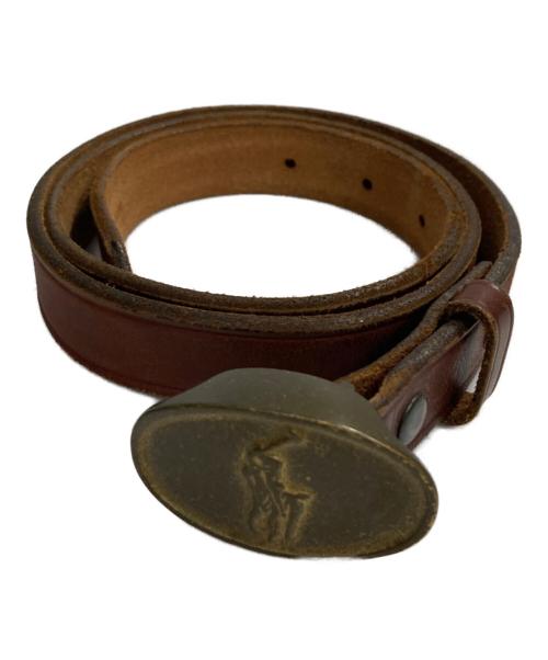 RALPH LAUREN（ラルフローレン）RALPH LAUREN (ラルフローレン) ポニーバックルベルト ブラウンの古着・服飾アイテム