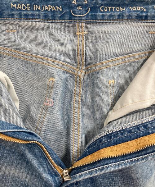 45rpm（45アールピーエム）45rpm (45アールピーエム) ライ麦デニムのシャルロット5 インディゴ サイズ:W32の古着・服飾アイテム