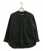 MHLエムエイチエル）の古着「WA-SHI COTTON POPLIN」｜グリーン