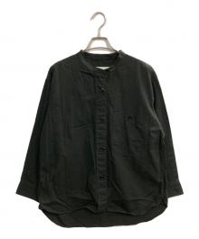 MHL（エムエイチエル）の古着「WA-SHI COTTON POPLIN」｜グリーン