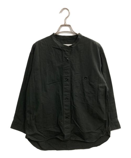 MHL（エムエイチエル）MHL (エムエイチエル) WA-SHI COTTON POPLIN グリーン サイズ:Ⅰの古着・服飾アイテム