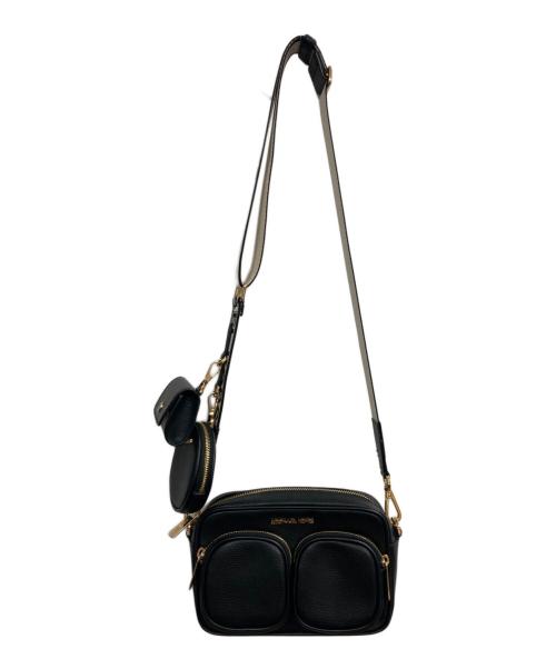MICHAEL KORS（マイケル・コース）MICHAEL KORS (マイケル・コース) JET SET ITEM クロスボディバッグ ブラックの古着・服飾アイテム